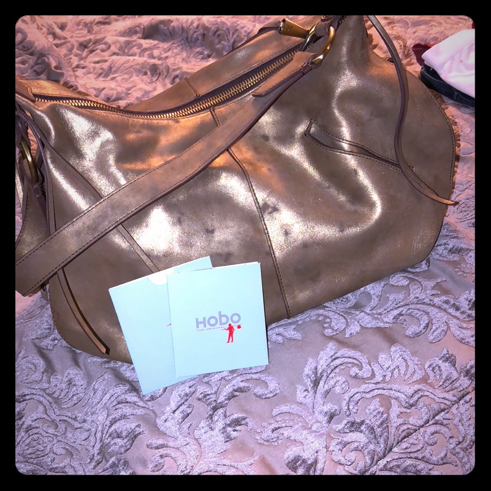 Hobo International Distressed Gold Purse